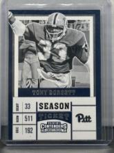 Tony Doresett 2017 Panini Contenders Draft Picks Season Ticket #96