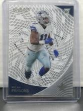 Micah Parsons 2021 Panini Chronicles Clear Vision Acetate Rookie RC #CVR-11