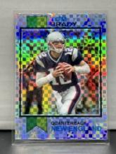 Tom Brady 2024 Topps Composite 1973 Design Chrome X-Fractor Refractor #1973-18