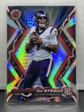 CJ Stroud 2024 Topps Composite Resurgent Prism Refractor Rookie RC #98