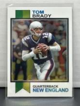 Tom Brady 2024 Topps Composite 1973 Design Chrome #1973-18