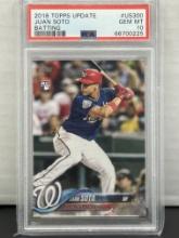 Juan Soto 2018 Topps Batting Rookie RC PSA 10 GEM MINT #US300