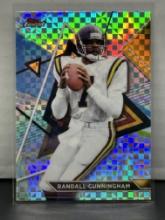 Randall Cunnigham 2024 Topps Compoiste Finest X-Fractor Refractor #211