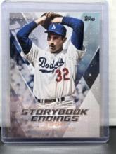 Sandy Koufax 2018 Topps Storybook Endings Insert #SE-3