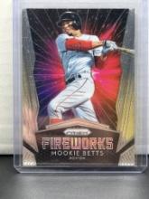 Mookie Betts 2019 Panini Prizm Fireworks Insert #F2