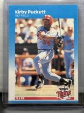 Kirby Puckett 1987 Fleer #549