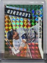 Aaron Judge 2021 Panini Mosaic Launched Green Mosaic Prizm Insert Parallel #L2