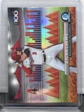 Dylan Crews 2024 Bowman Chrome Top 100 Refractor Insert #BTP-4