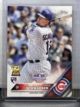 Kyle Schwarber 2016 Topps Opening Day Rookie Cup RC #OD-47