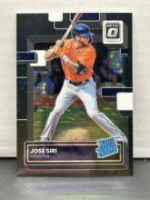 Jose Siri 2022 Panini Donruss Optic Black Stars (#94/149) Prizm Rated Rookie RC #62