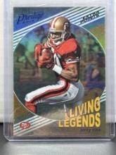 Jerry Rice 2017 Panini Prestige Living Legends Xtra Points Insert #10