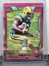 Ty Montgomery 2015 Topps Chrome Pink (#53/399) Refractor #119