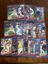 1986 Donruss Jumbo Cards Lot of 28 - Two Nolan Ryans, Ripken, Gwynn, Gooden, Strawberry