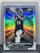 Tyler Herro 2024 Topps Chrome Reverse Negative Refractor #14