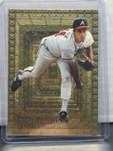 Greg Maddux 1995 Topps Embossed Gold Parallel #109