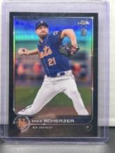 Max Scherzer 2022 Topps Chrome Ben Baller Refractor #66