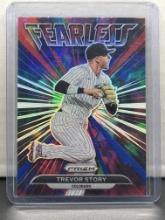 Trevor Story 2022 Panini Prizm Fearless Silver Prizm Insert #FL-19