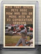 Pete Rose 1985 Renata Galasso #120