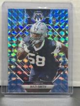 Mazi Smith 2023 Panini Mosaic Blue Mosaic Prizm Rookie RC #347