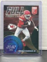 Mecole Hardman Jr. 2021 Panini Donruss Elite Full Throttle Insert #FT3