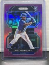 Alfonso Rivas 2022 Panini Prizm Purple Prizm Rookie RC #210