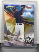 Keston Hiura 2017 Bowman's Best Top Prospects Refractor #TP-25