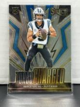 Bryce Young 2023 Panini Select TurboCharged Rookie RC Insert #TUR-BYO