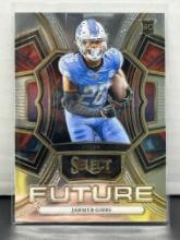 Jahmyr Gibbs 2023 Panini Select Future Rookie RC Insert #FUT-JGI