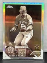 Bobby Witt Jr. 2023 Topps Chrome Rookie Cup Sepia Refractor #176