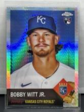 Bobby Witt Jr. 2022 Topps Chrome Platinum Prism Refractor Rookie RC #61