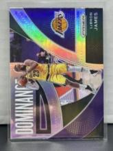 LeBron James 2021-22 Panini Prizm Dominance Silver Prizm Insert #6