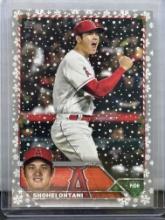 Shohei Ohtani 2023 Topps Holiday Metallic Border Parallel #H17