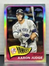 Aaron Judge 2021 Topps Chrome 1965 Redux Refractor Insert #33