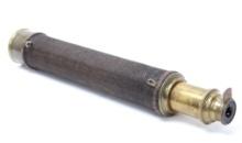 Nautical Captain's Single Draw English Telescope, Circa 1790-1800