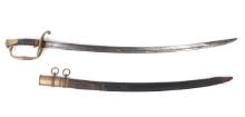 German M1821 Officers Infantry Sword w/ Scabbard