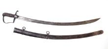 Light Cavalry Sword with Scabbard