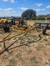 SINGLE BALE HAY TRAILER