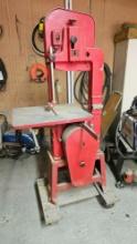 Bandsaw on cart