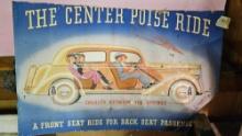 1936 Ford vintage poster