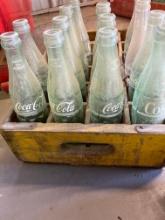 Coca-Cola crate holding 13 Coke bottles