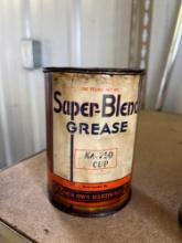 Super-Blend grease can