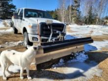 2015 Ford F250 4x4 with Snowdog Plow