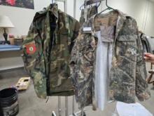 2 Camo Jackets Size XL