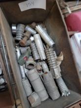 bin of self drilling concrete anchors