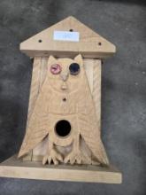 Owl bird house