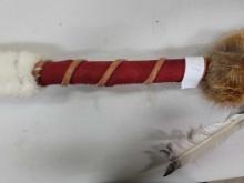 Native American Staff with Deer Antler