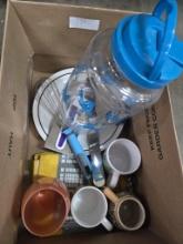 Box of dishes