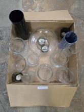 Box of 15 vases