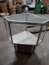 Corner Lighted Display case