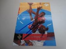 Tracy McGrady Signed Trading Card EUA COA